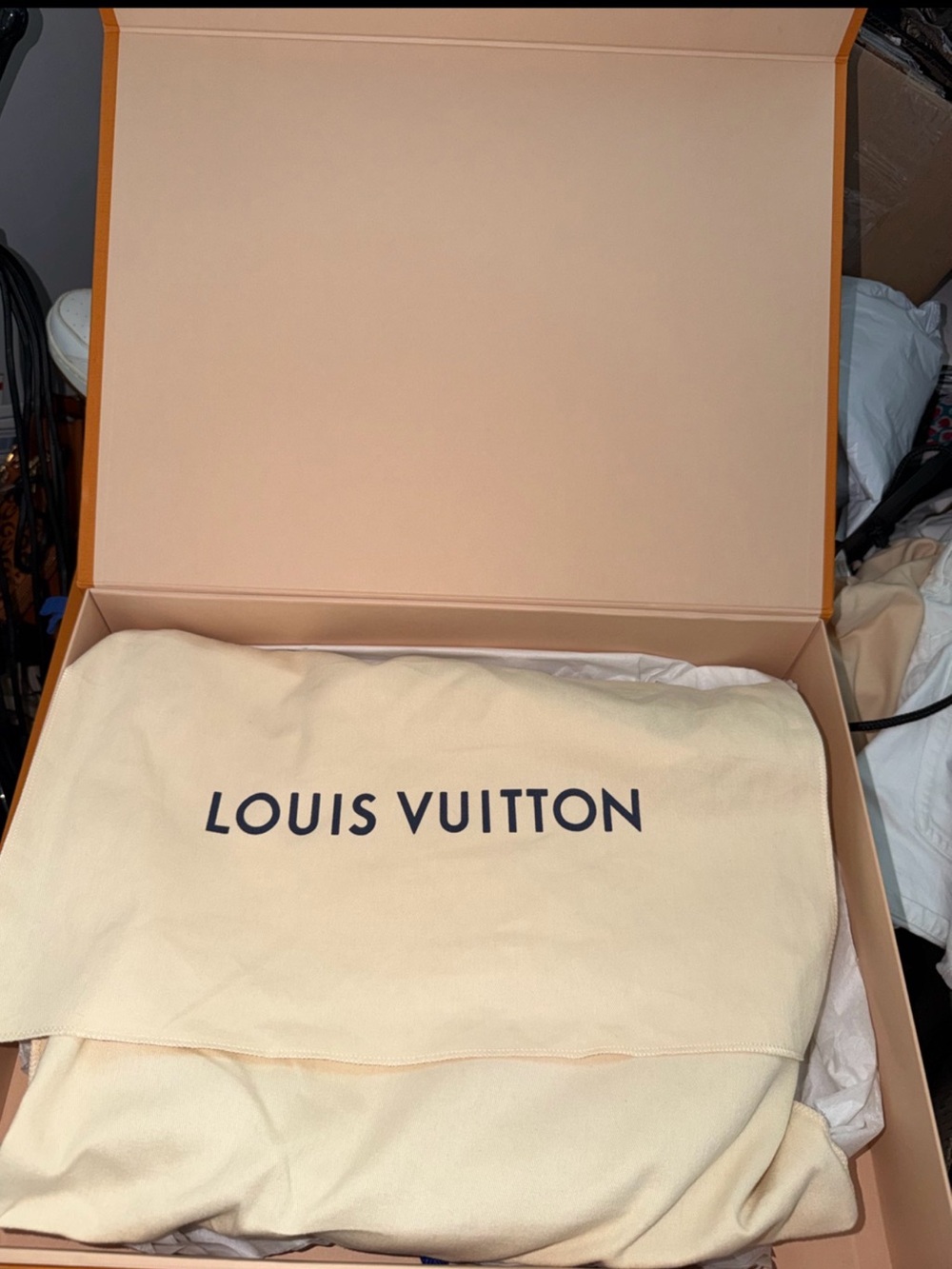 Louis Vuitton Carryall VIBE MM in lambskin & monogram canvas shoulder bag 2025 - Picture 9 of 17